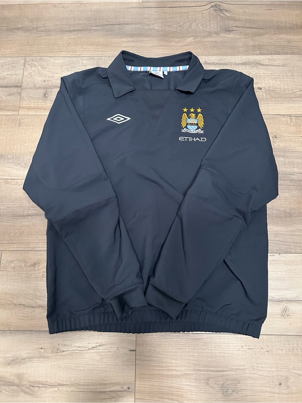 Umbro Navy Manchester City Jacket